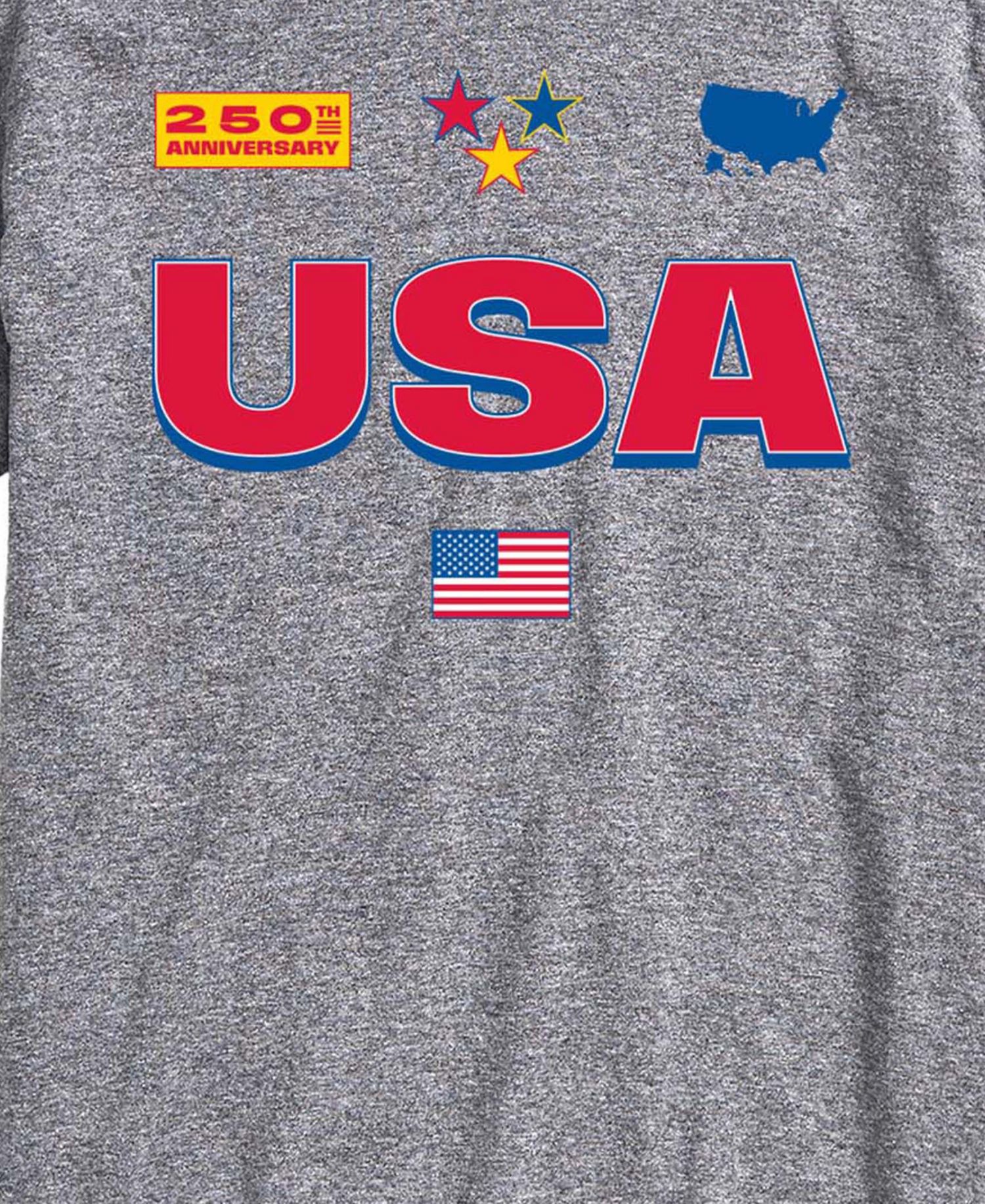 Men's USA 250 Jersey Short-Sleeve Graphic T-Shirt