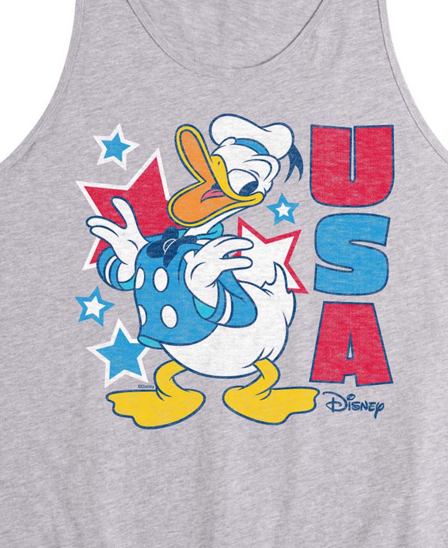 Men's Disney Donald USA Sleeveless Graphic Tank Top