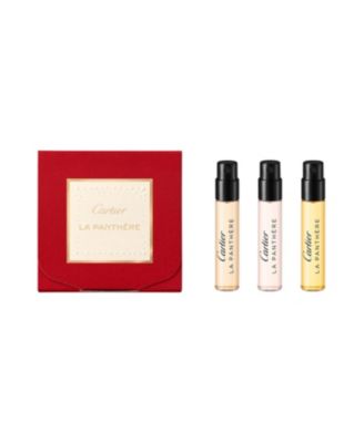 Free Fragrance Sample Kit with any $100 Cartier purchase.