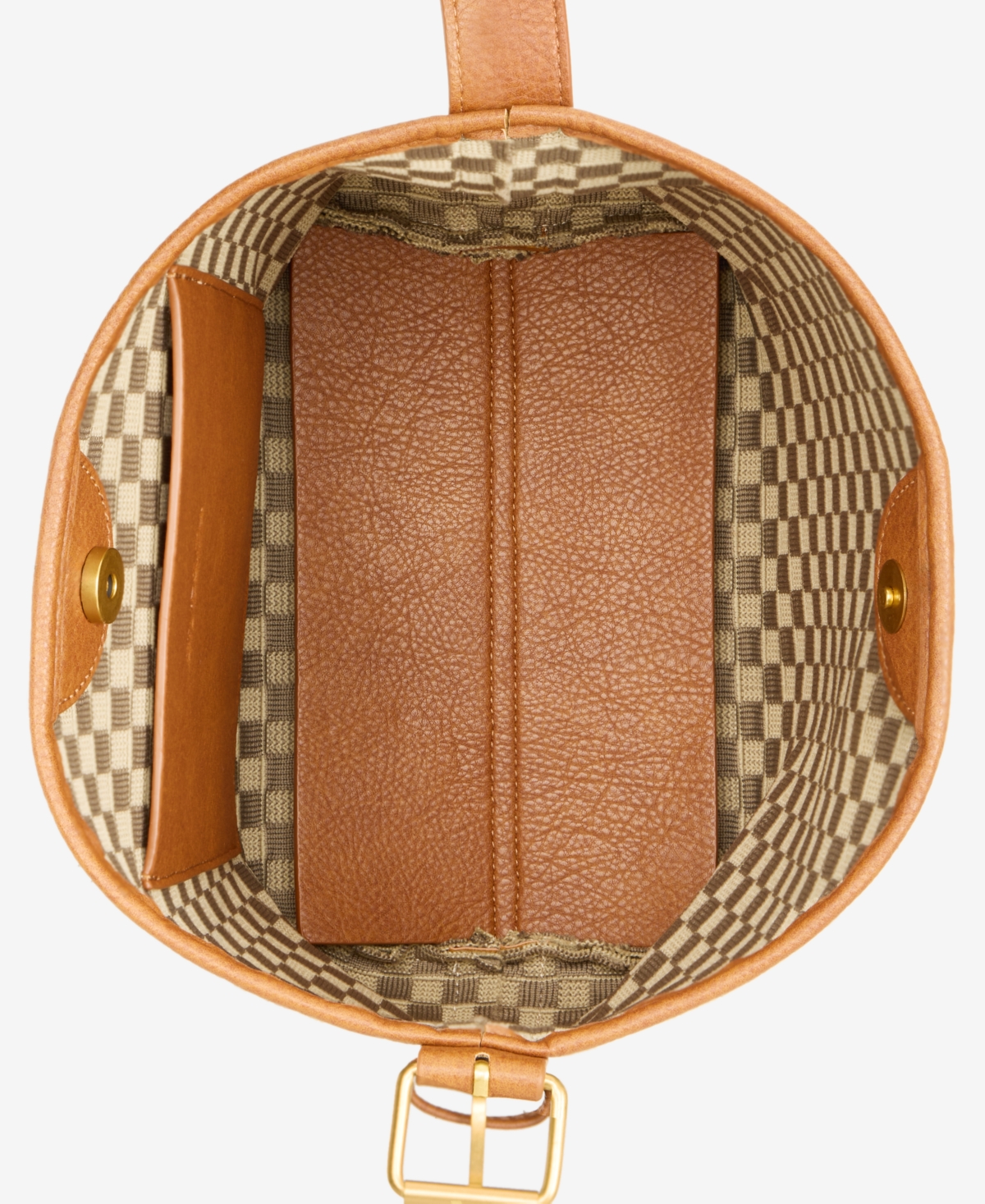 Style & Co Whip-Stitch Soft 4-Poster Tote, Exclusively at Macy's