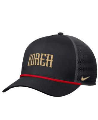 Nike Men's Black South Korea National Team Rise Rope Trucker A