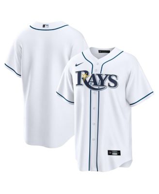 Men's White Tampa Bay Rays Home Replica Jersey