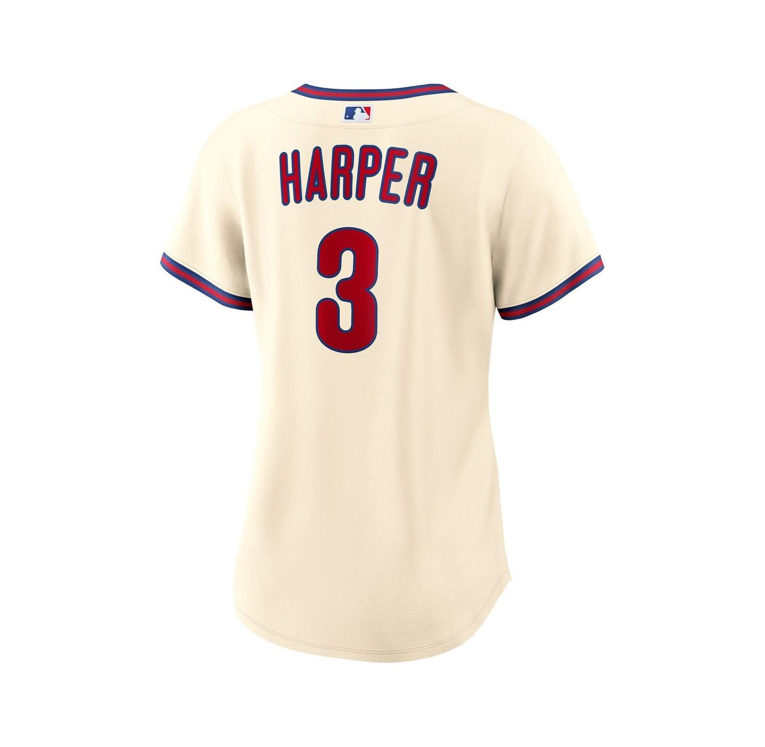 Women's Bryce Harper Cream Philadelphia Phillies Alternate Replica Jersey