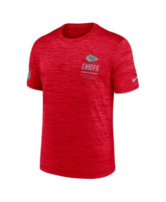 Men's Red Kansas City Chiefs Big & Tall Sideline Velocity Dri-FIT T-Shirt