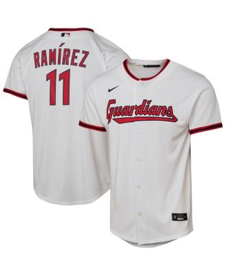 Big Boys and Girls Jos&eacute; Ramírez White Cleveland Guardians Home Replica Player Jersey