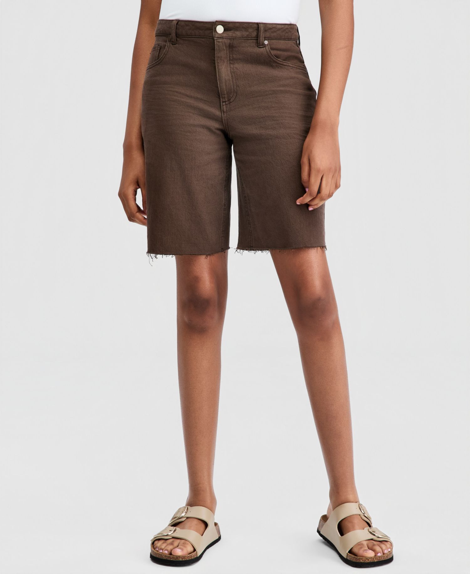 Women's Raw-Hem Denim Shorts