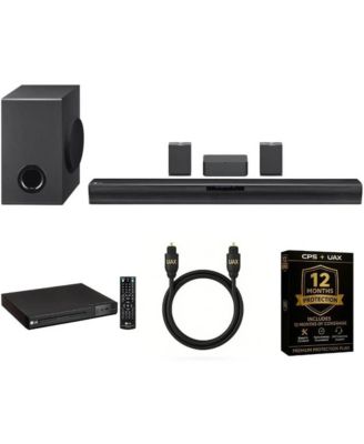 Channel Home Theatre Soundbar System, Wireless Subwoofer and Rear Speakers, Dolby Digital