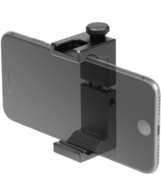 Smartphone Aluminum Clamp Tripod Mount with Cold Shoe