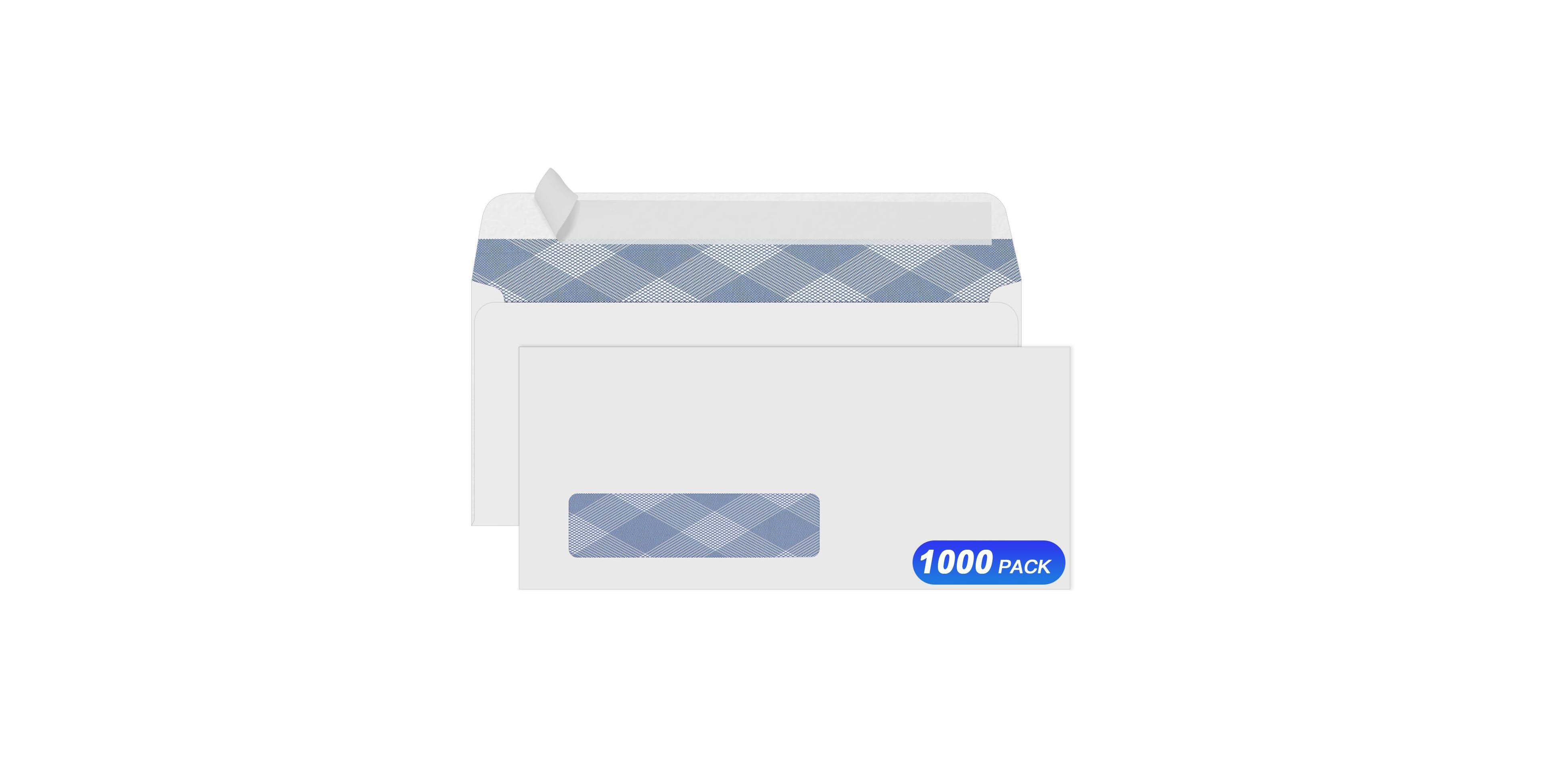 Gnuadz Single Window Security Envelopes for Invoices Checks
