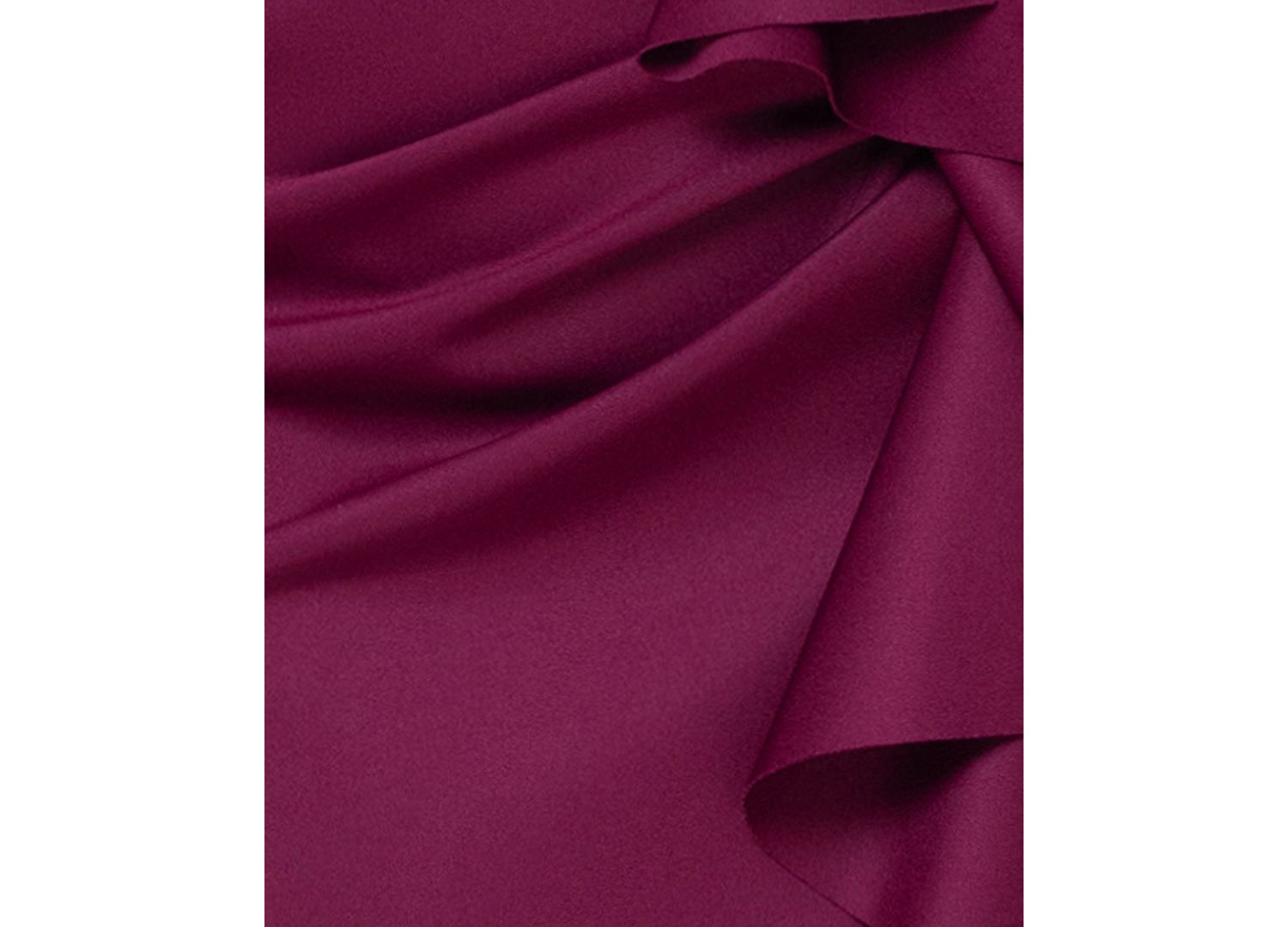 Women's Scuba Off-The-Shoulder Gown