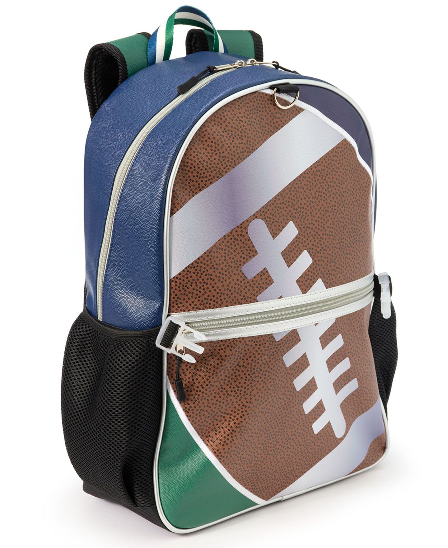 Сумки Extreme Nation Football Backpack, Lunch Bag and Headphone, 3-Piece Set для мальчиков, цвет: Чёрный / Зелёный — фото 5