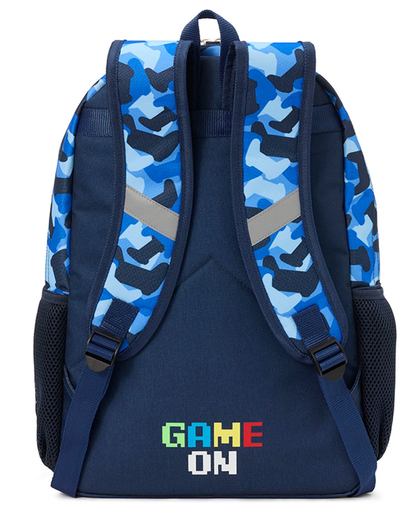 Сумки Extreme Nation Camo Gamer Backpack, Headphone and Lunch Box, 3-Piece Set для мальчиков, цвет: Синий — фото 7