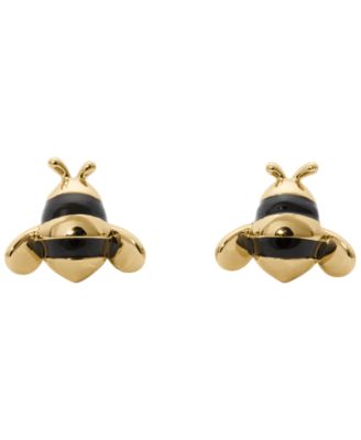 Gold-Tone Summer Daze Bee Stud Earrings