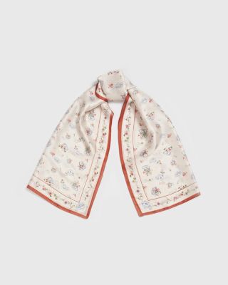 Women's High Teacups Silky Scarf