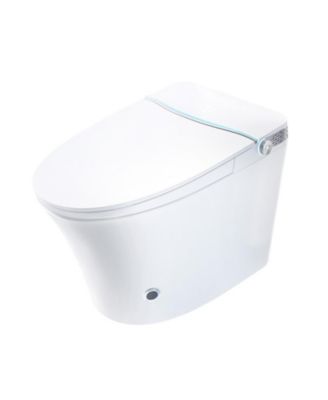 ADA Comfort Height Smart Bathroom Fixture with Built-In Tank, Heated Seat, Auto Open Lid and Warm Air Dryer