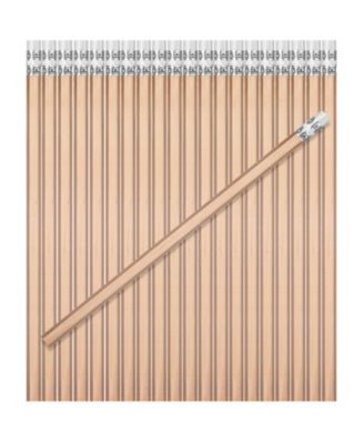 Hb Pencils Wood Cased Eraser Hexagonal Graphite Sketching 60-count