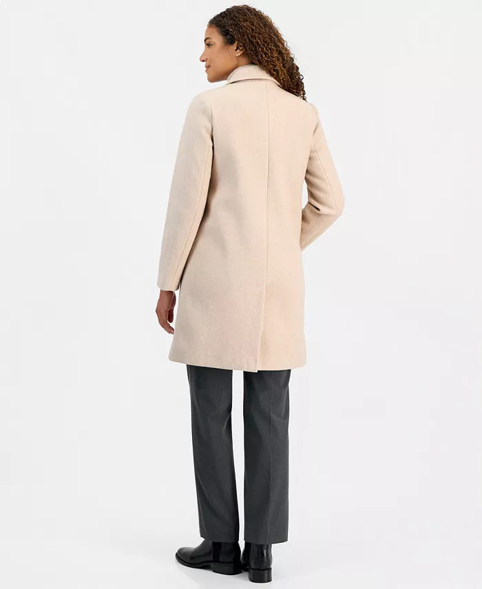 Women's Single-Breasted Herringbone Walker Coat, Created for Macy's - thumbnail 5
