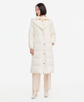 Women's Hooded Maxi Puffer Coat