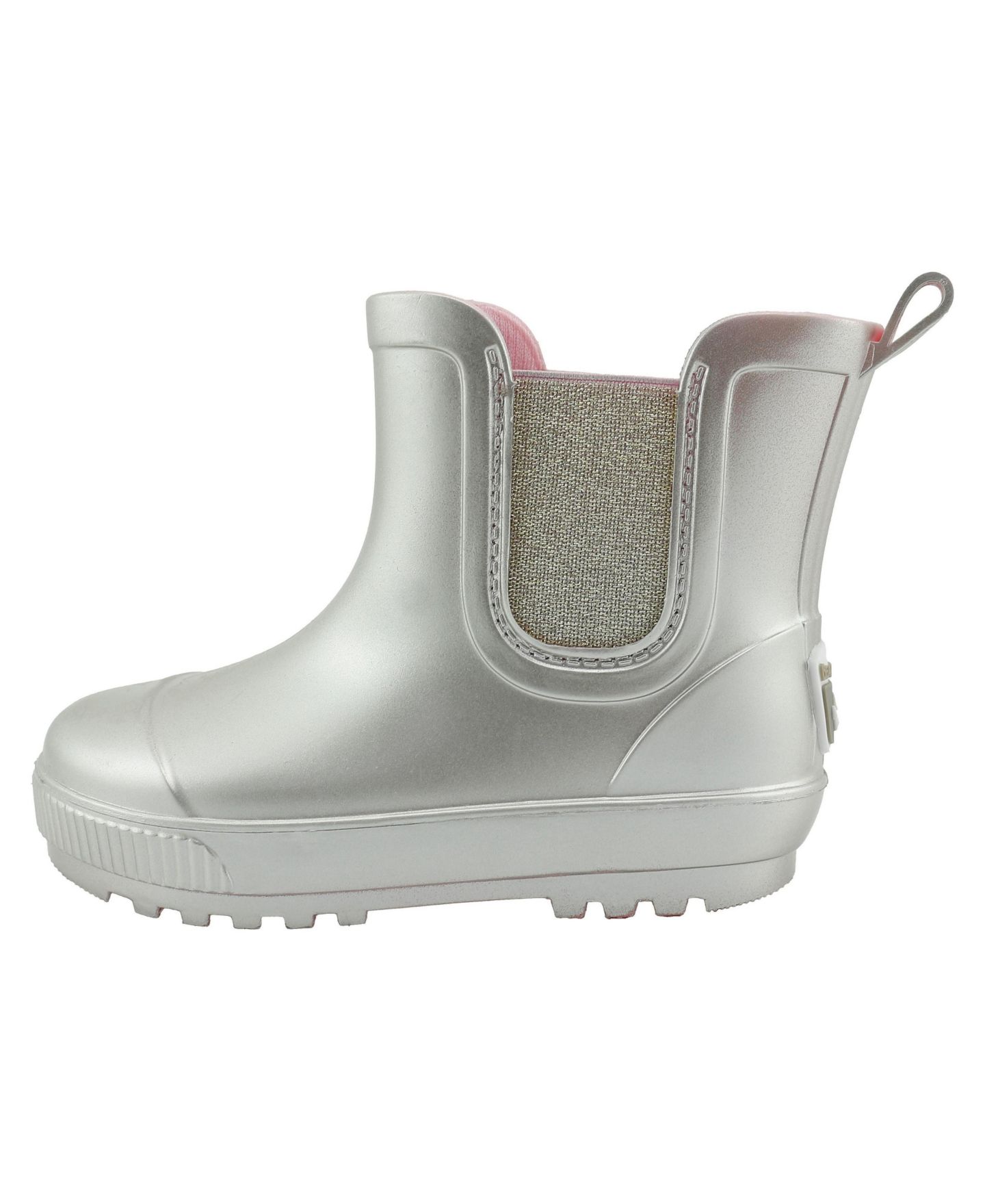 Ботинки BEARPAW Chelsea Waterproof Rain Boots для малышей, цвет: Шампань металлик — фото 3