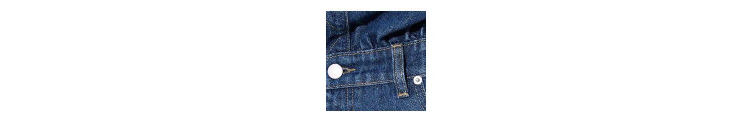 Women's Structured Shoulder Denim Playsuit