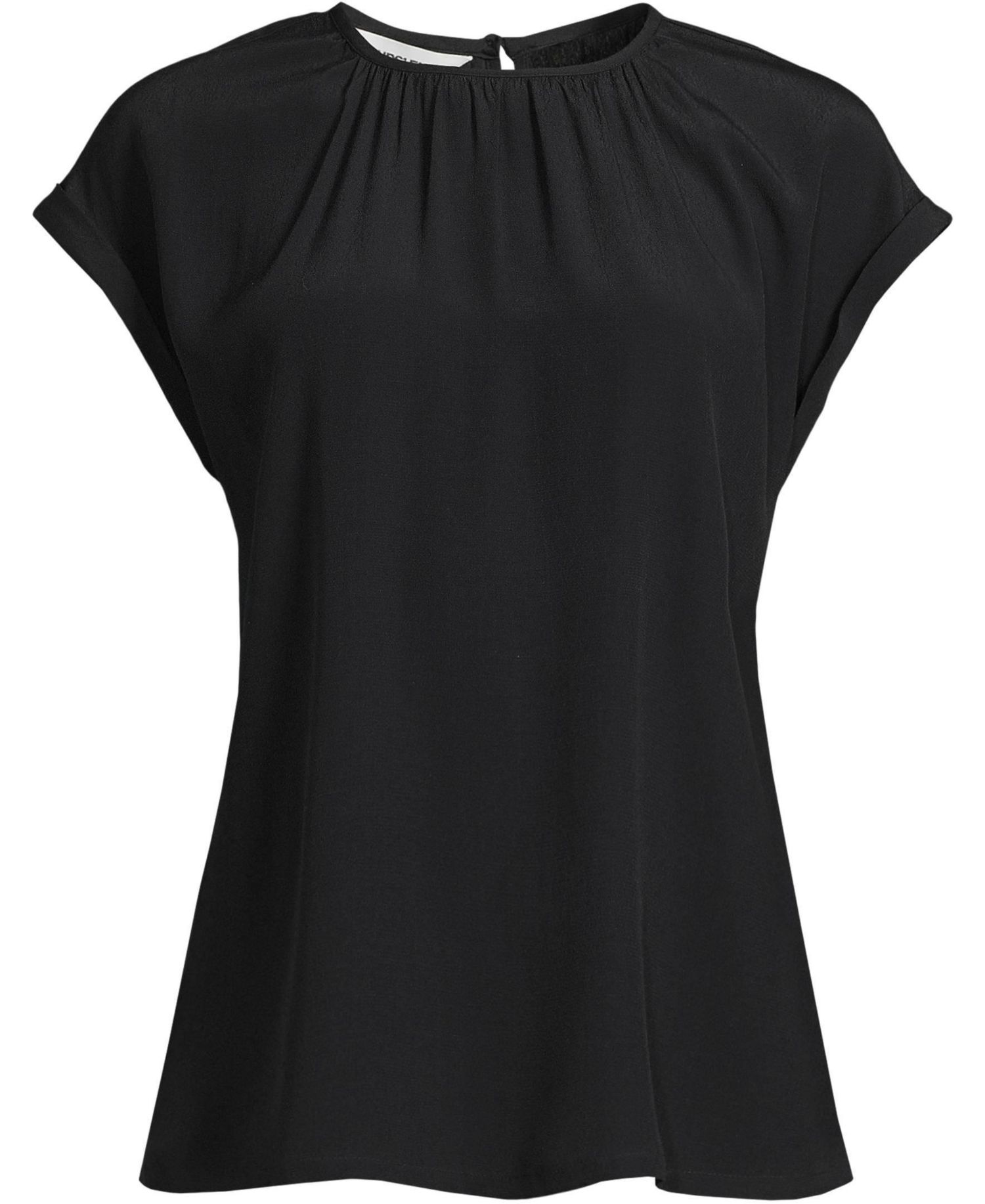 Women's Sleeveless Crepe Popover Top