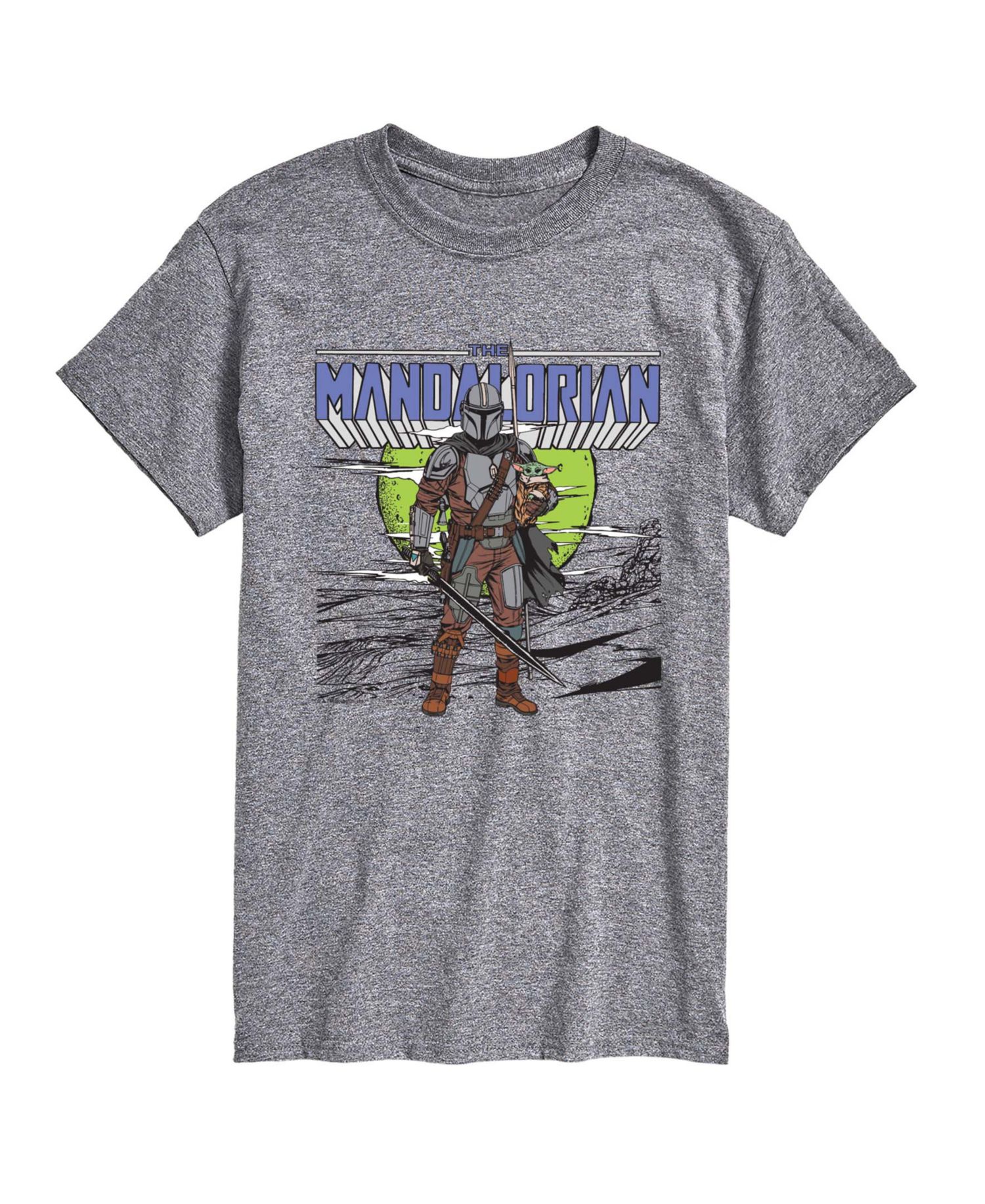 Men's The Mandalorian Sword Short-Sleeve Graphic T-Shirt