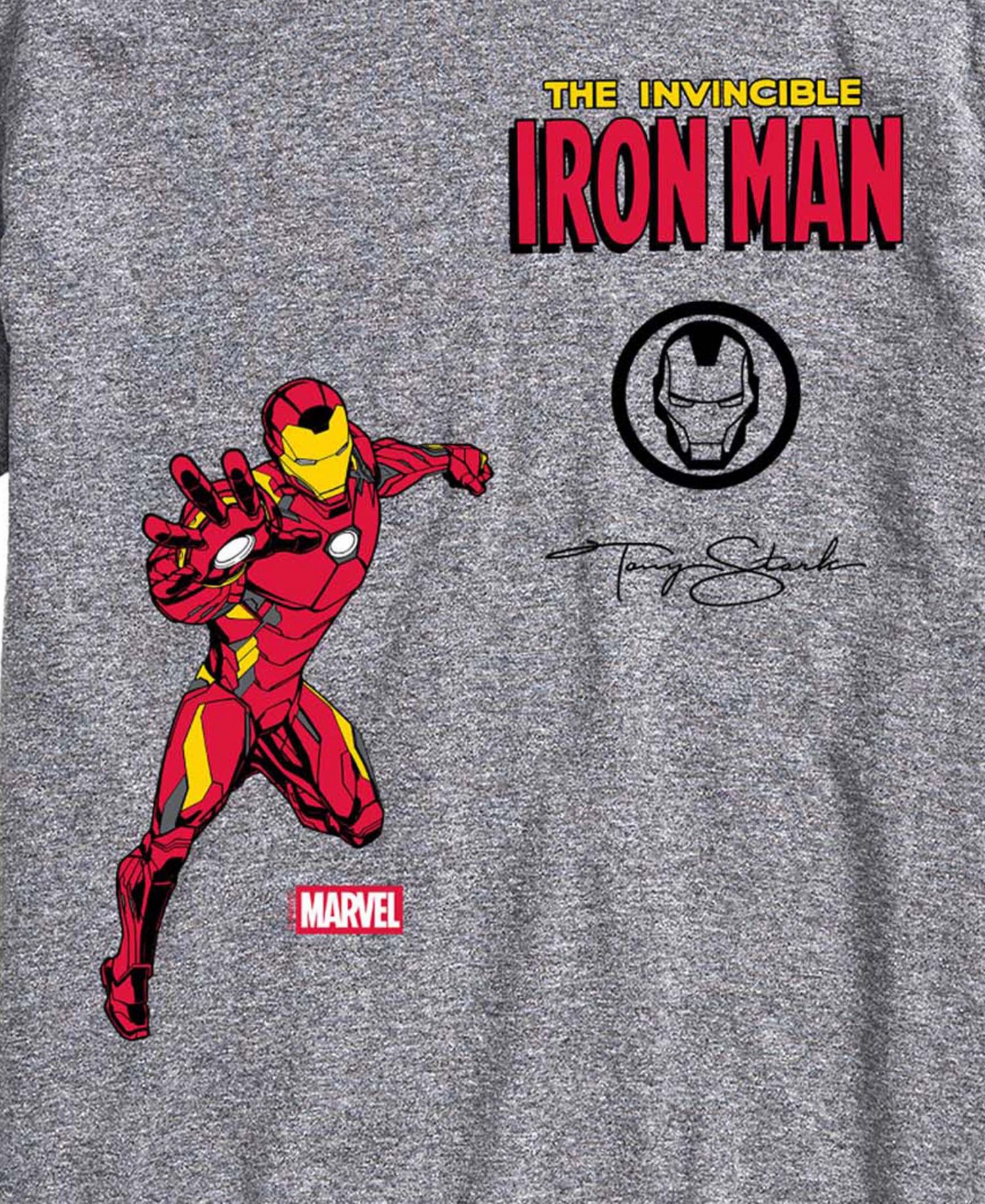 Men's Iron Man Invincible Short-Sleeve Graphic T-Shirt