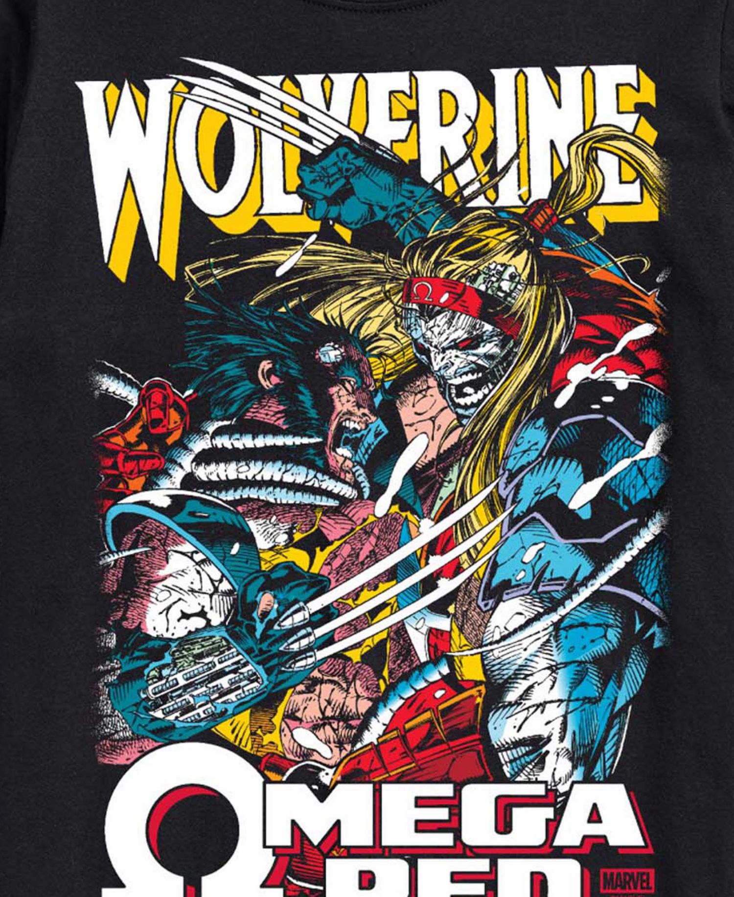 Men's Wolverine Omega Red Short-Sleeve Graphic T-Shirt