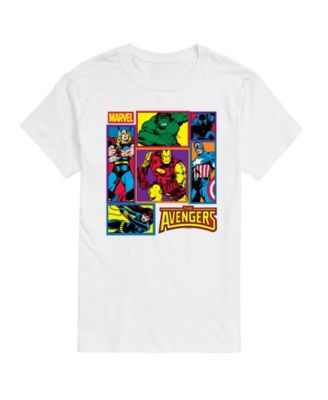Men's Avengers Grid Short-Sleeve Graphic T-Shirt