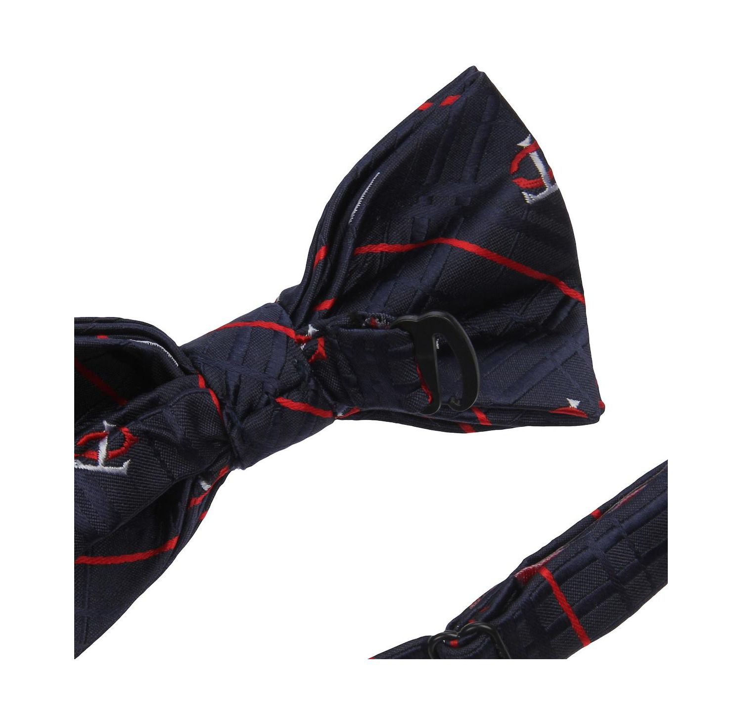 Men's Navy Minnesota Twins Oxford Bow Tie