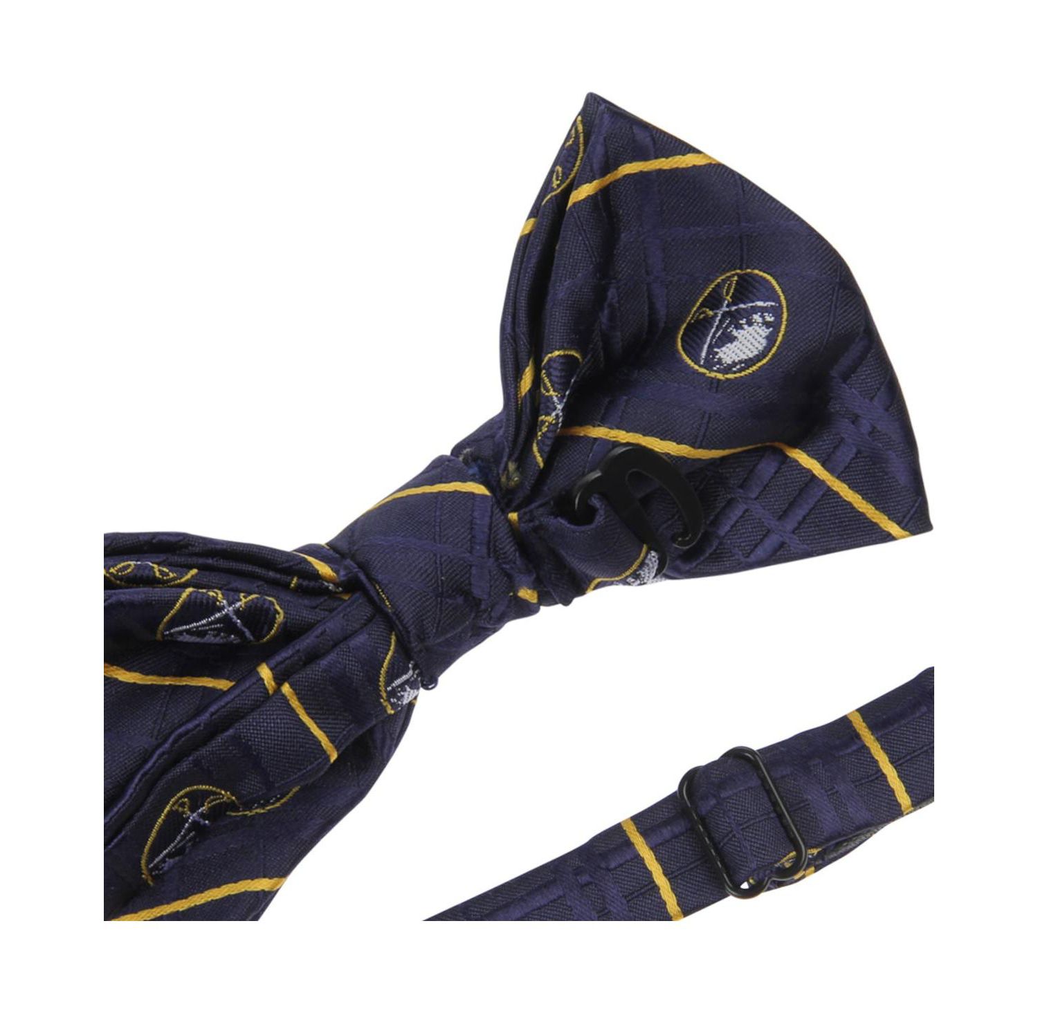 Men's Navy Buffalo Sabres Oxford Bow Tie