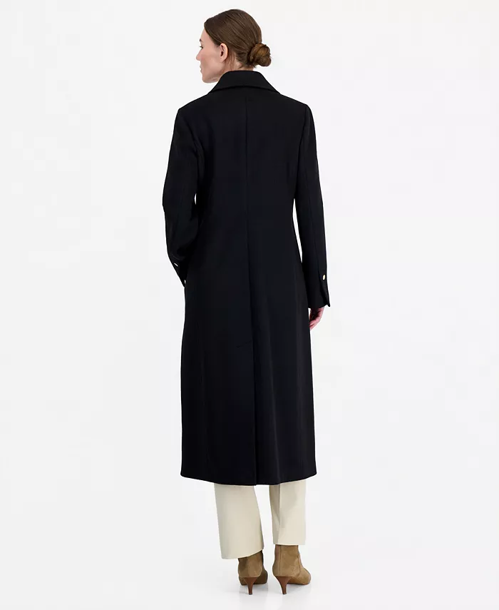 Women's Double-Breasted Maxi Coat - thumbnail 2