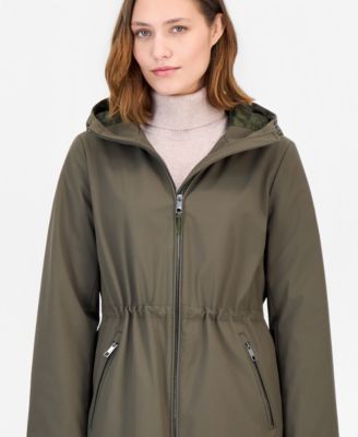 Petite Hooded Anorak Coat, Created for Macy's