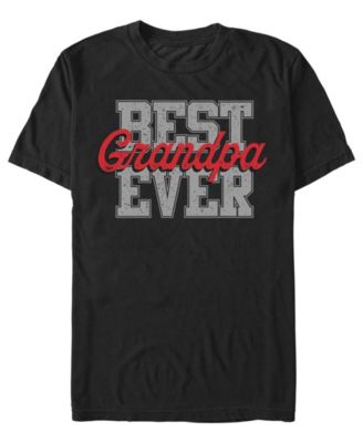 Fifth Sun - Men's Best Grandpa Ever Short-Sleeve T-Shirt Black