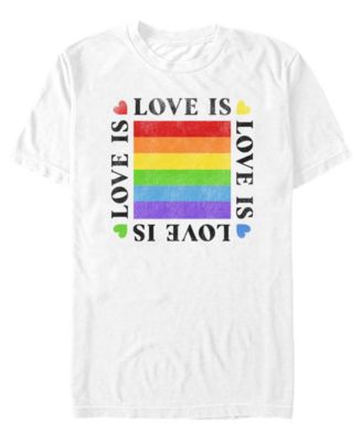 Men's Love Is Pride Short-Sleeve T-Shirt