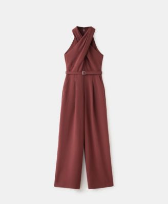 Women's Belt Wrap Jumpsuit