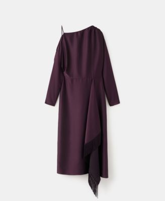 Women's Purple Asymmetrical Fall Dresses | Macy's