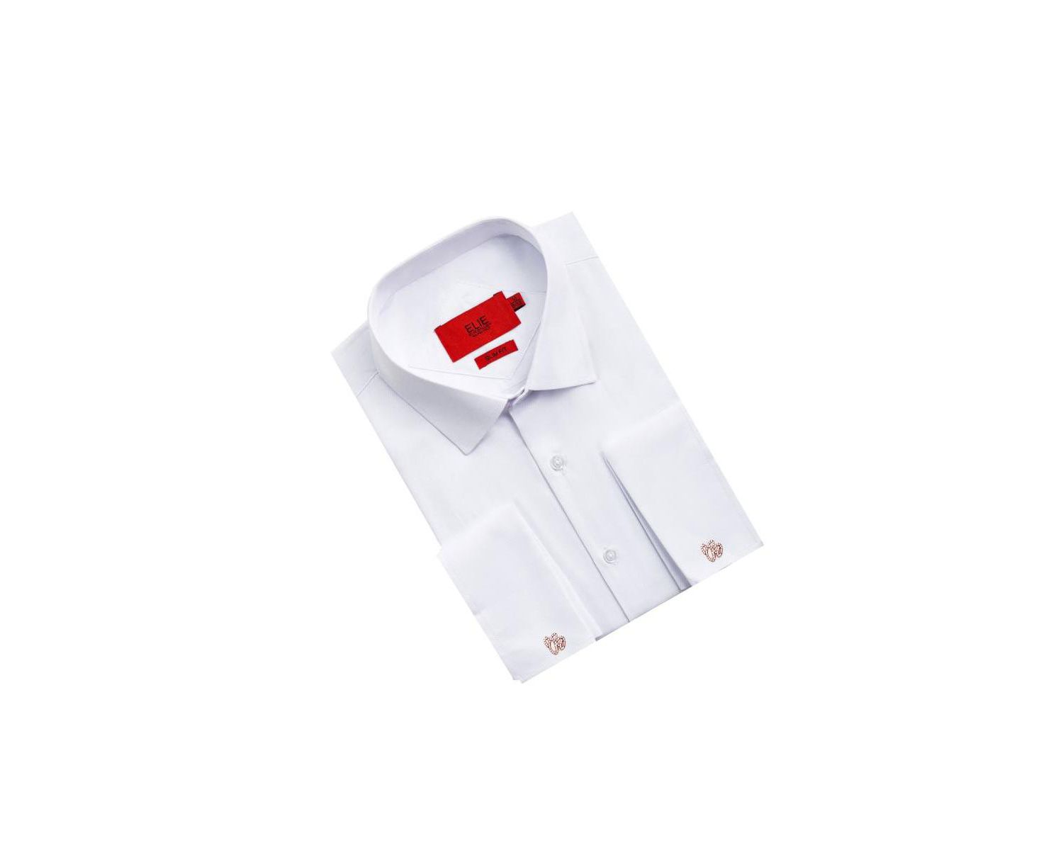 Men's Slim Fit French Cuff Button-Down Shirt