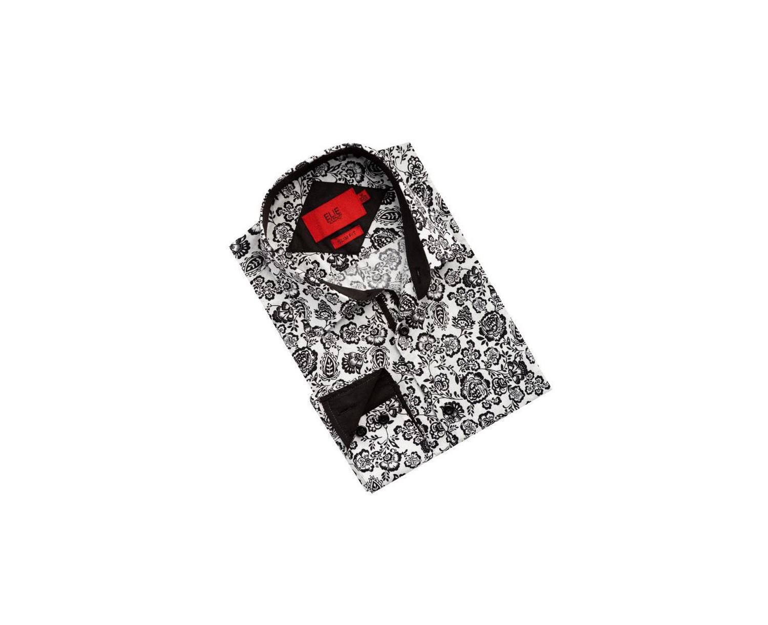Men's Slim Fit Floral Shirt for Men By