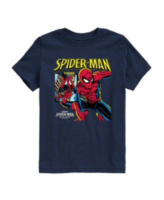 Boys' 8-20 Brand New Day Spider-Man Comic Cover Short-Sleeve T-Shirt