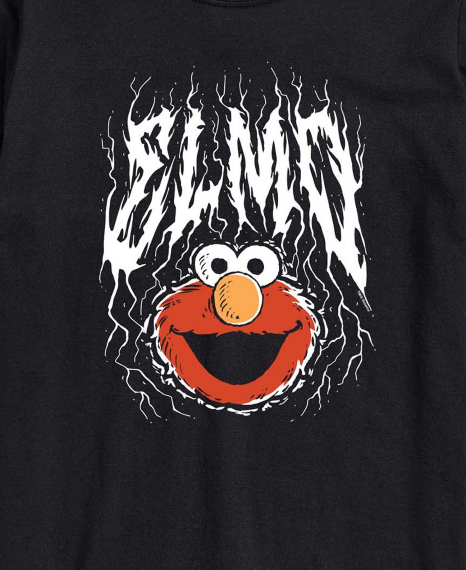 Men's Sesame Street Metal Elmo Short-Sleeve Graphic T-Shirt