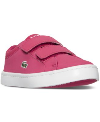 Lacoste - Toddler Girls' Straightset Lace 316 Casual Sneakers from Finish Line