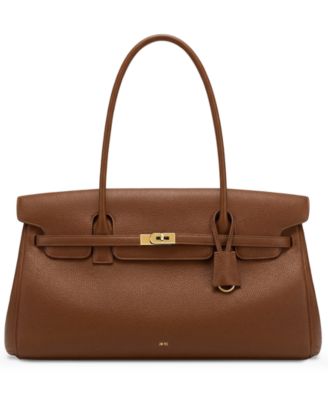 Yara Medium Gold-Tone Hardware Shoulder Handbag