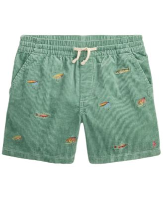 Boys' 8-20  Polo Prepster Embroidered Corduroy Shorts