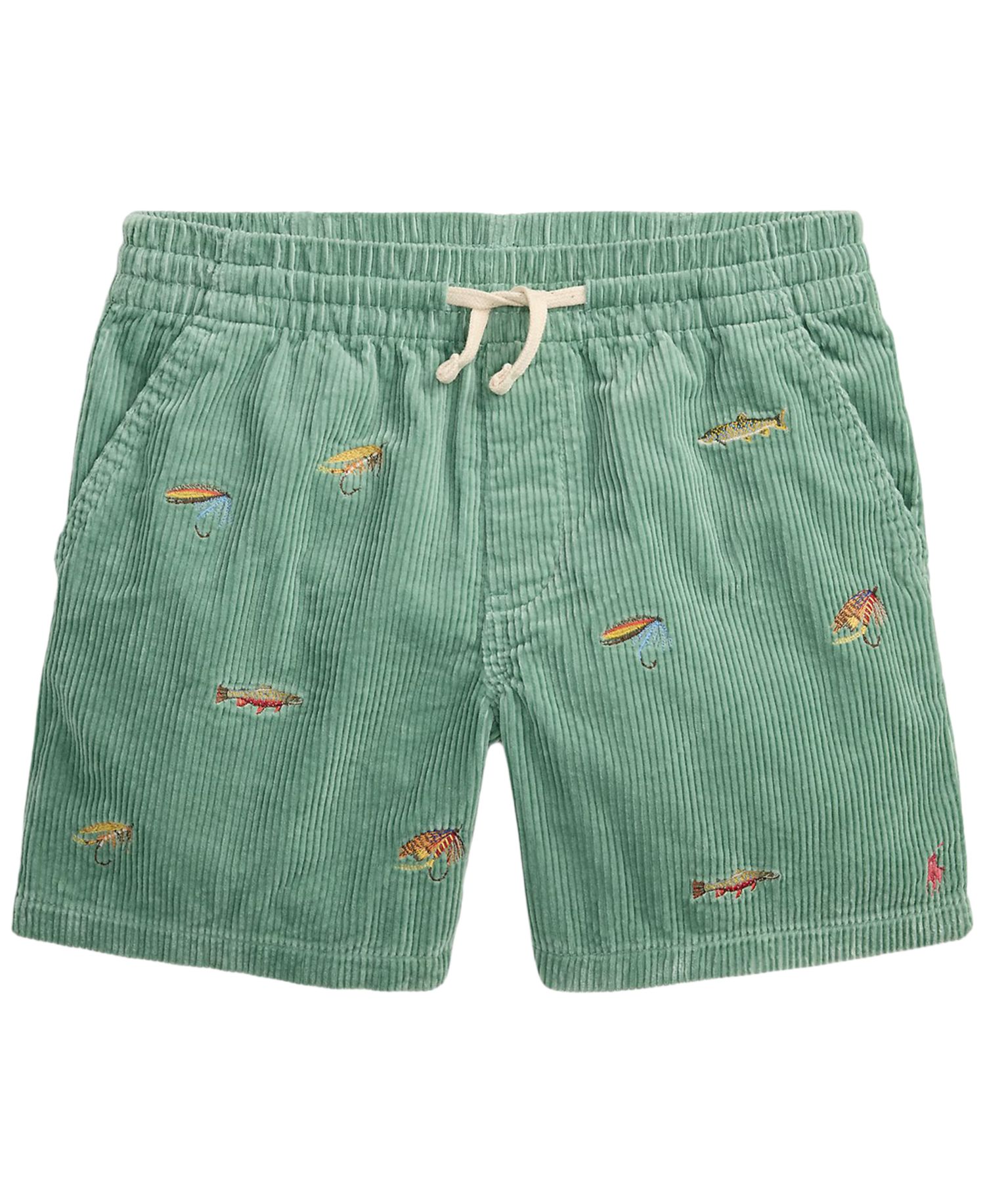 Boys' 8-20 Polo Prepster Embroidered Corduroy Shorts