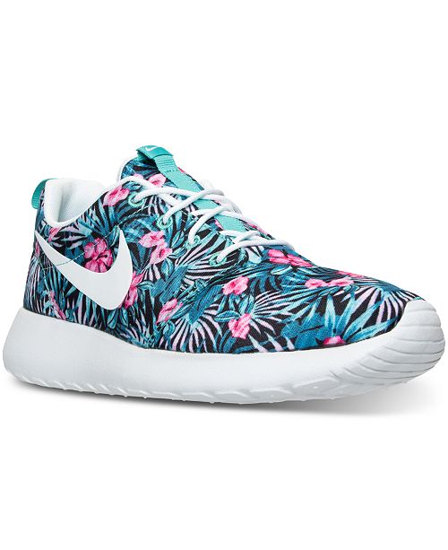 Nike Men S Roshe One Print Premium Casual Sneakers From Finish Line Reviews Finish Line Athletic Shoes Men Macy S