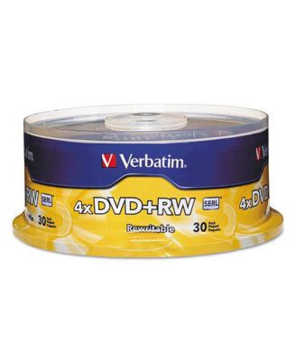 94834 4.7 GB 4x DVD RW Rewritable Disc - 30 Pack