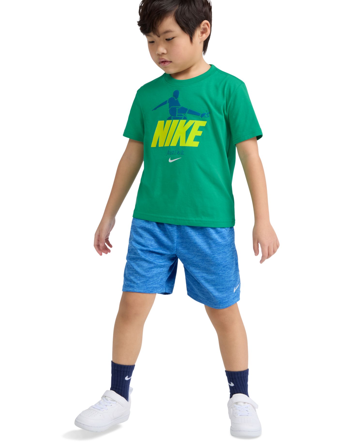 Boys' 2T-7 Bicycle Kick Short-Sleeve T-Shirt