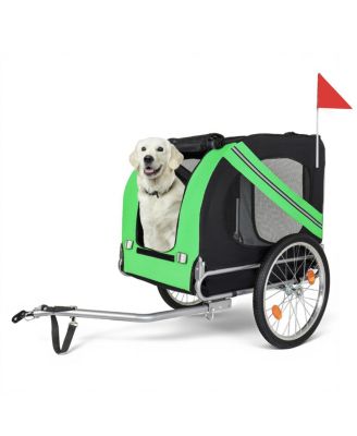 Large Folding Pet Bike Trailer Capacity All-Terrain Carrier