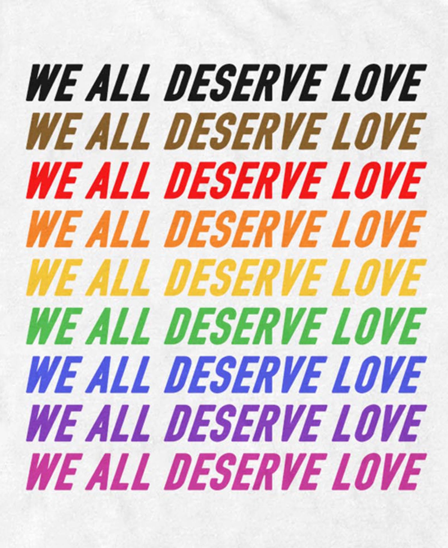 Мужская футболка Design By Humans Deserve Love Short-Sleeve, цвет: Белый — фото 3